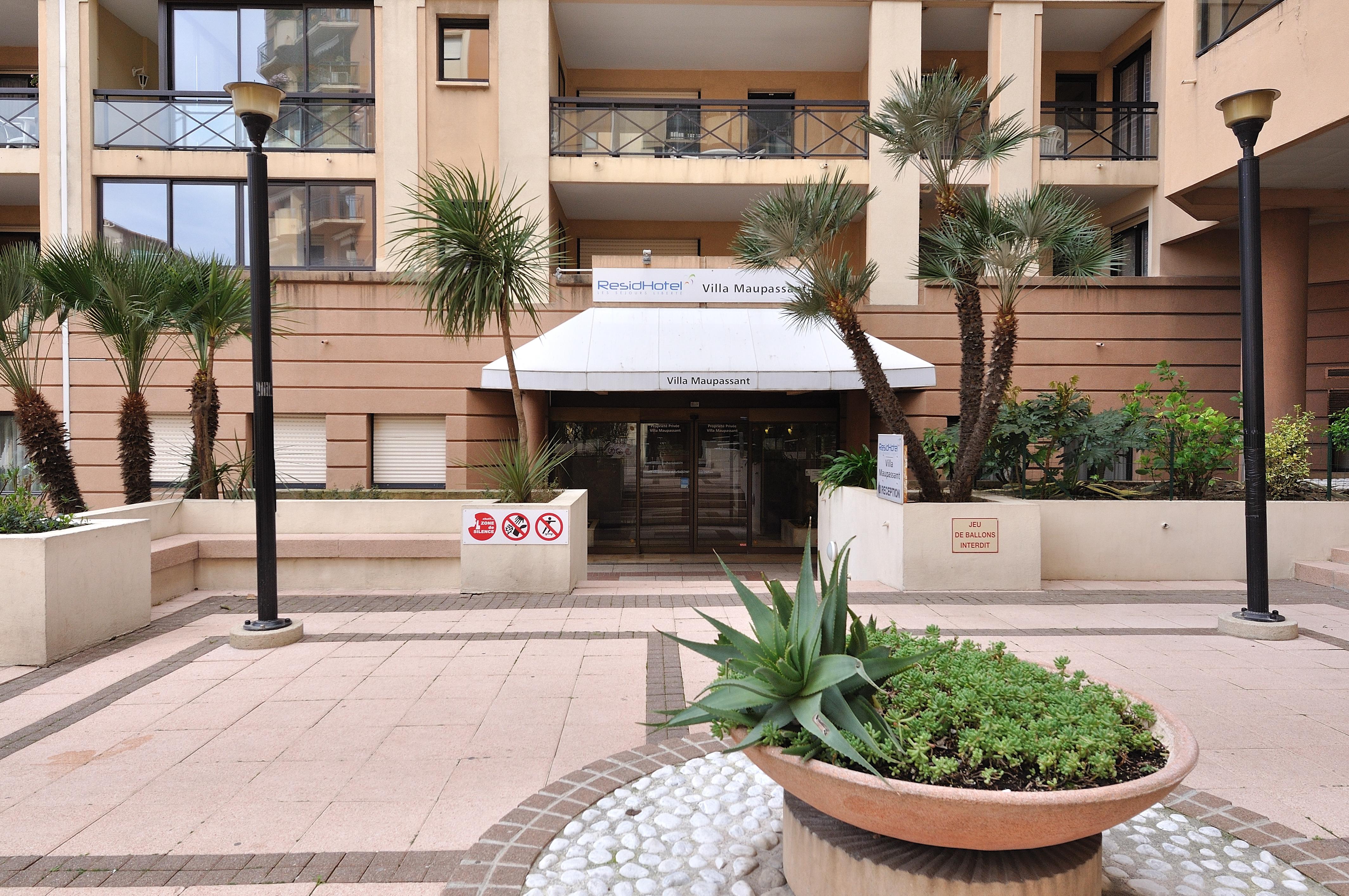 เรซิดโฮเทล วีลา โมปาสซ็อง Aparthotel คานส์ ภายนอก รูปภาพ