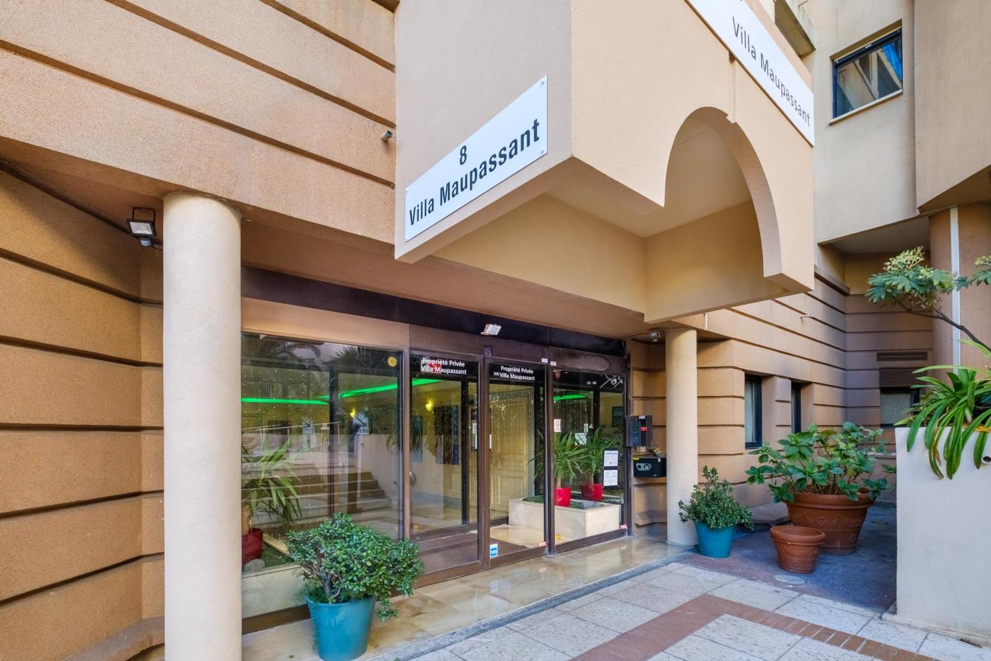 เรซิดโฮเทล วีลา โมปาสซ็อง Aparthotel คานส์ ภายนอก รูปภาพ
